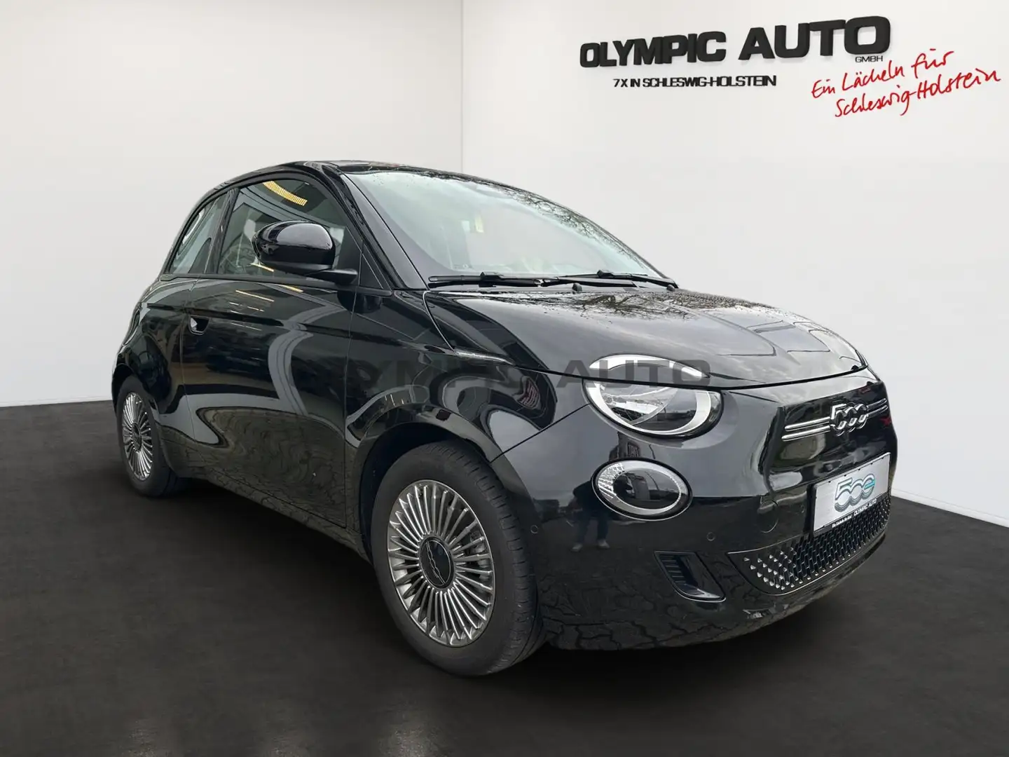 Fiat 500e Neuer 500 42 kWh 360°CAM SITZHZG NAVI TOUCH Schwarz - 2