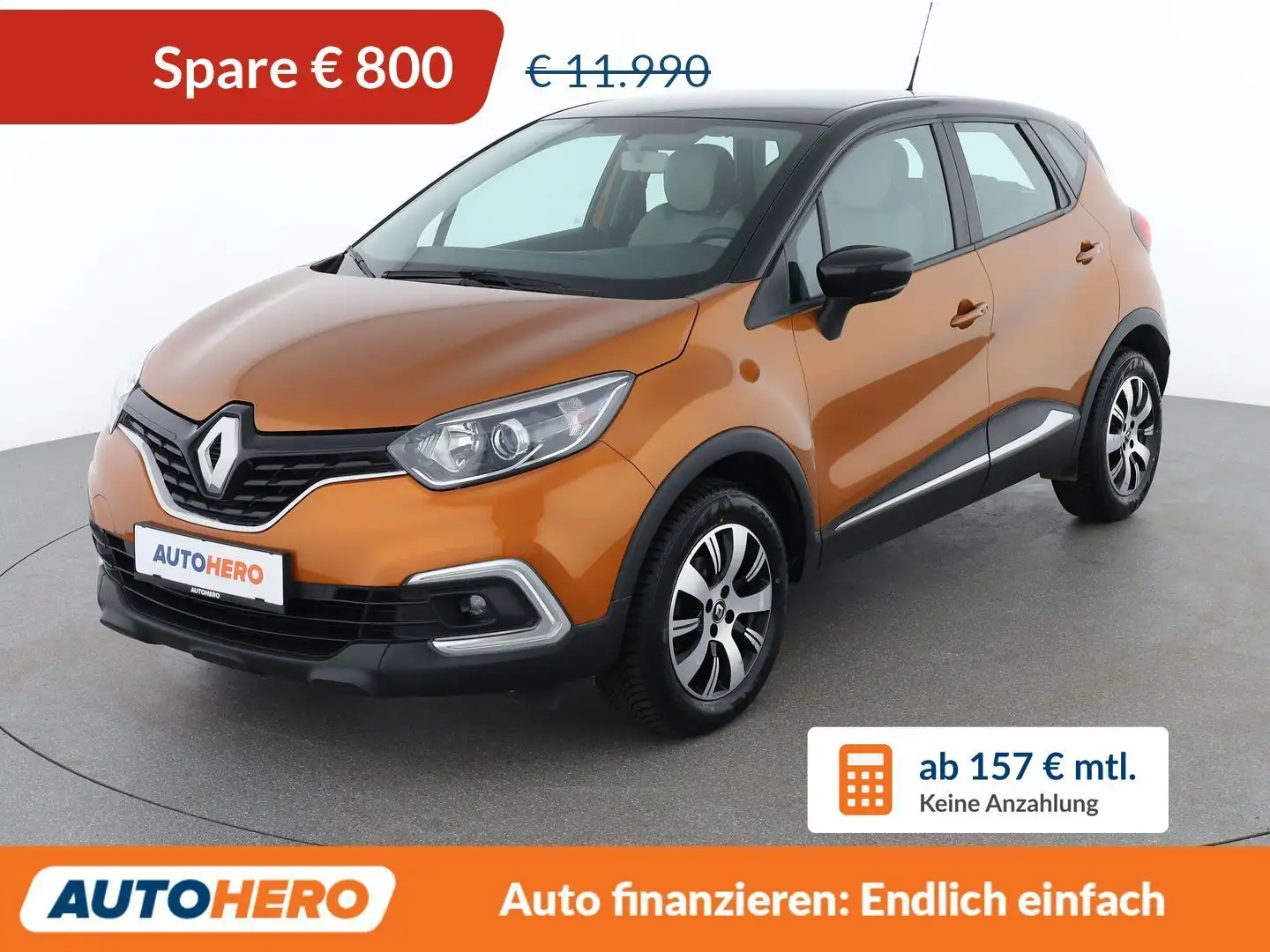 Renault Captur 0.9 Energy Intens Orange - 1