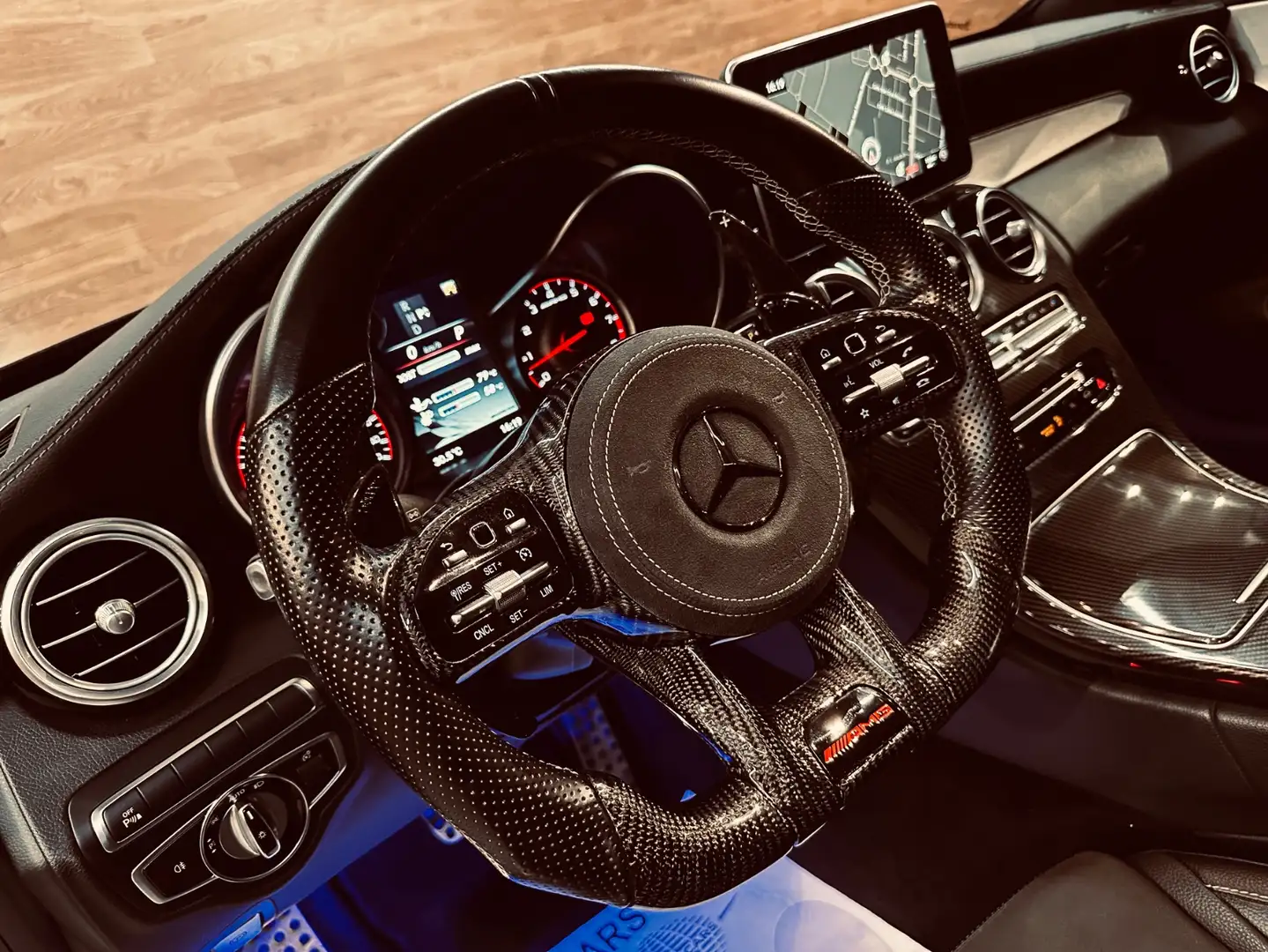 Mercedes-Benz C 63 AMG Cabrio Mercedes-AMG S Negro - 2