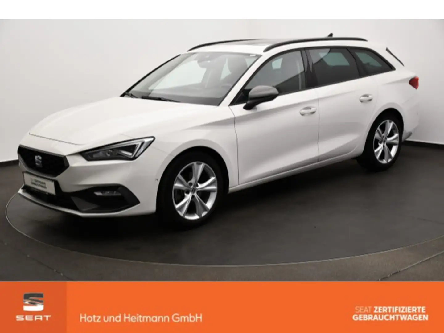 SEAT Leon ST Leon 1.5 TSI FR LED/Stand/Pano Weiß - 1