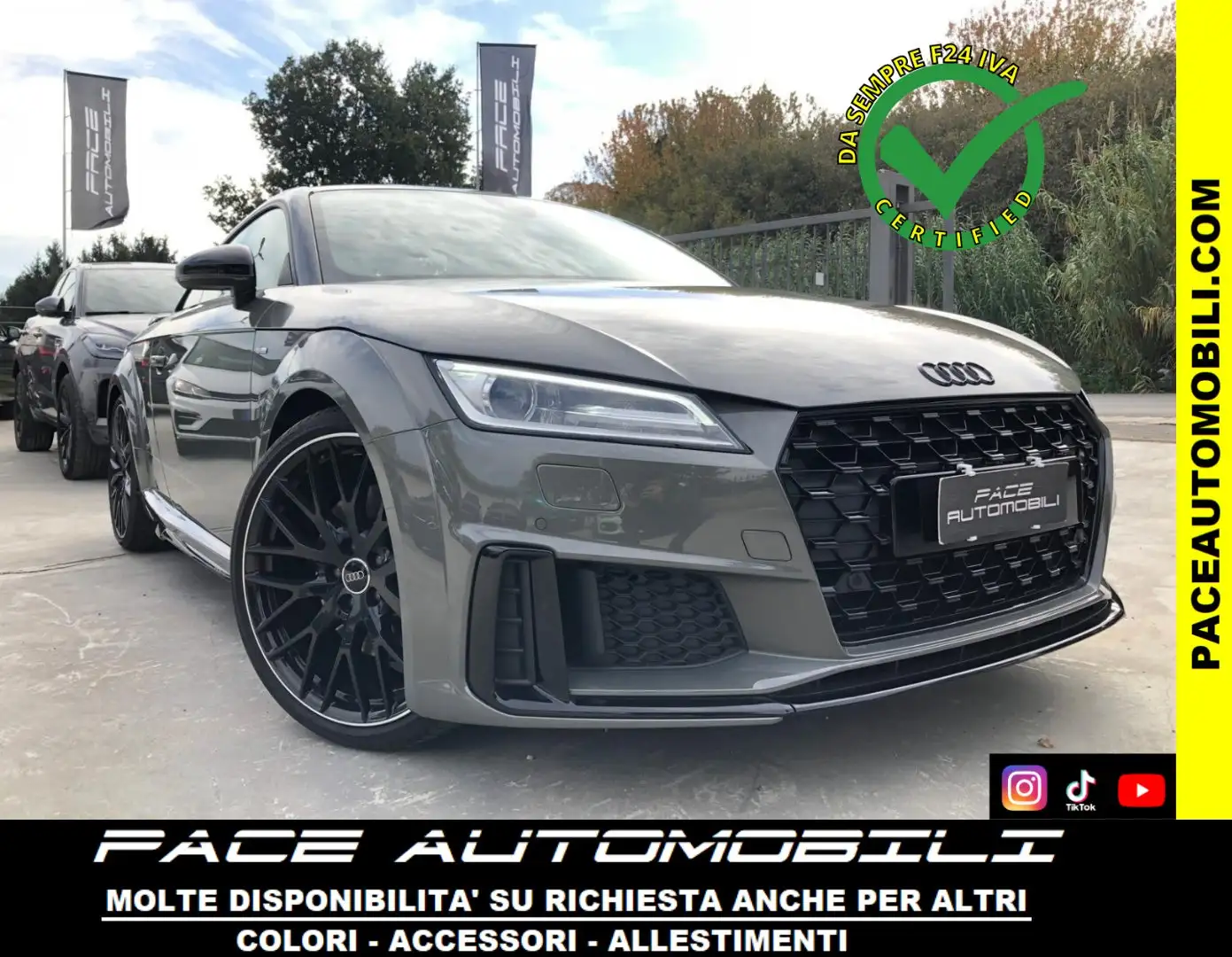 Audi TT 40 S LINE SLINE S-LINE COMPETITION BLACK PACK 19" Grey - 1