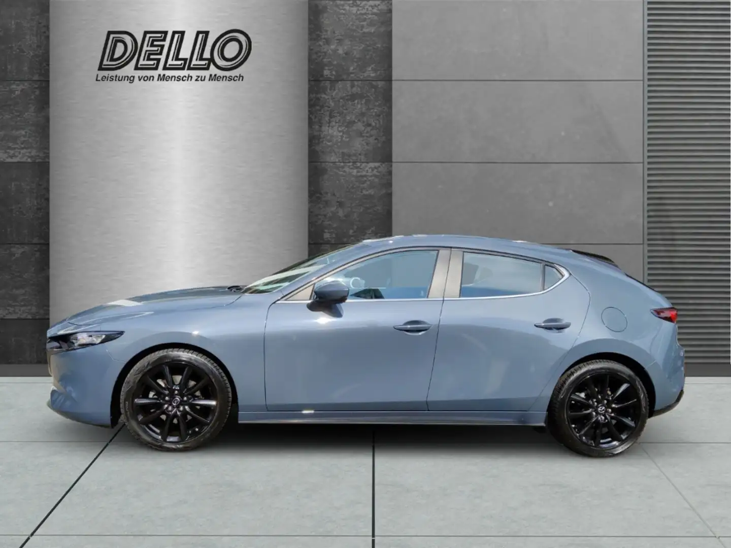 Mazda 3 Selection 90kW M-Hybrid HUD Navi LED ACC Apple Car Gris - 2