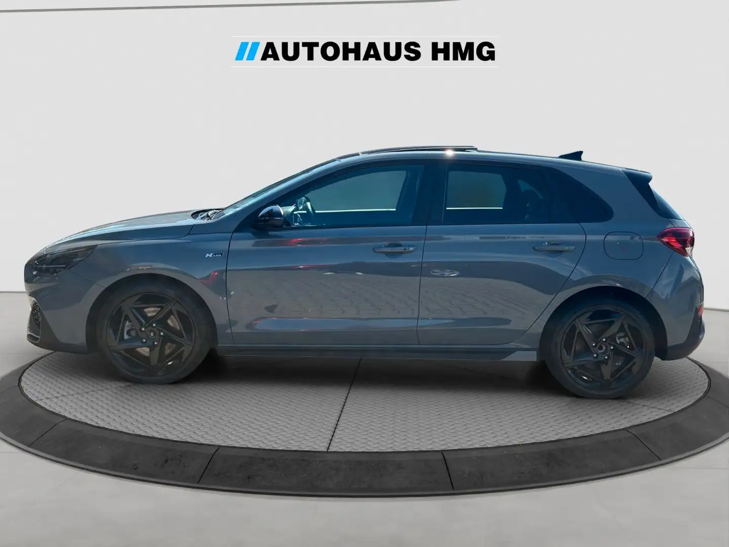 Hyundai i30 N Line Mild-Hybrid *PANO*LED*NAVI*ALCANTARA* Grigio - 2