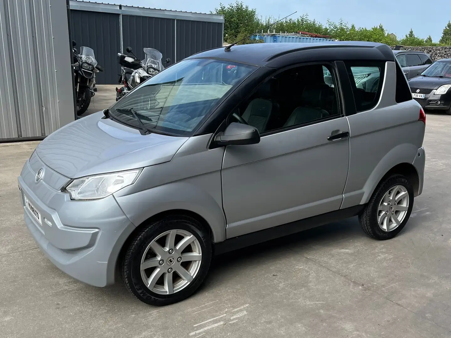 Minauto Cross 400 cc Diesel Grigio - 1