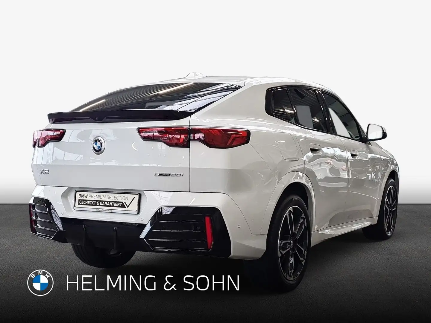 BMW X2 sDrive20i M-Sport HK HiFi DAB LED AHK Massage uvm. Weiß - 2