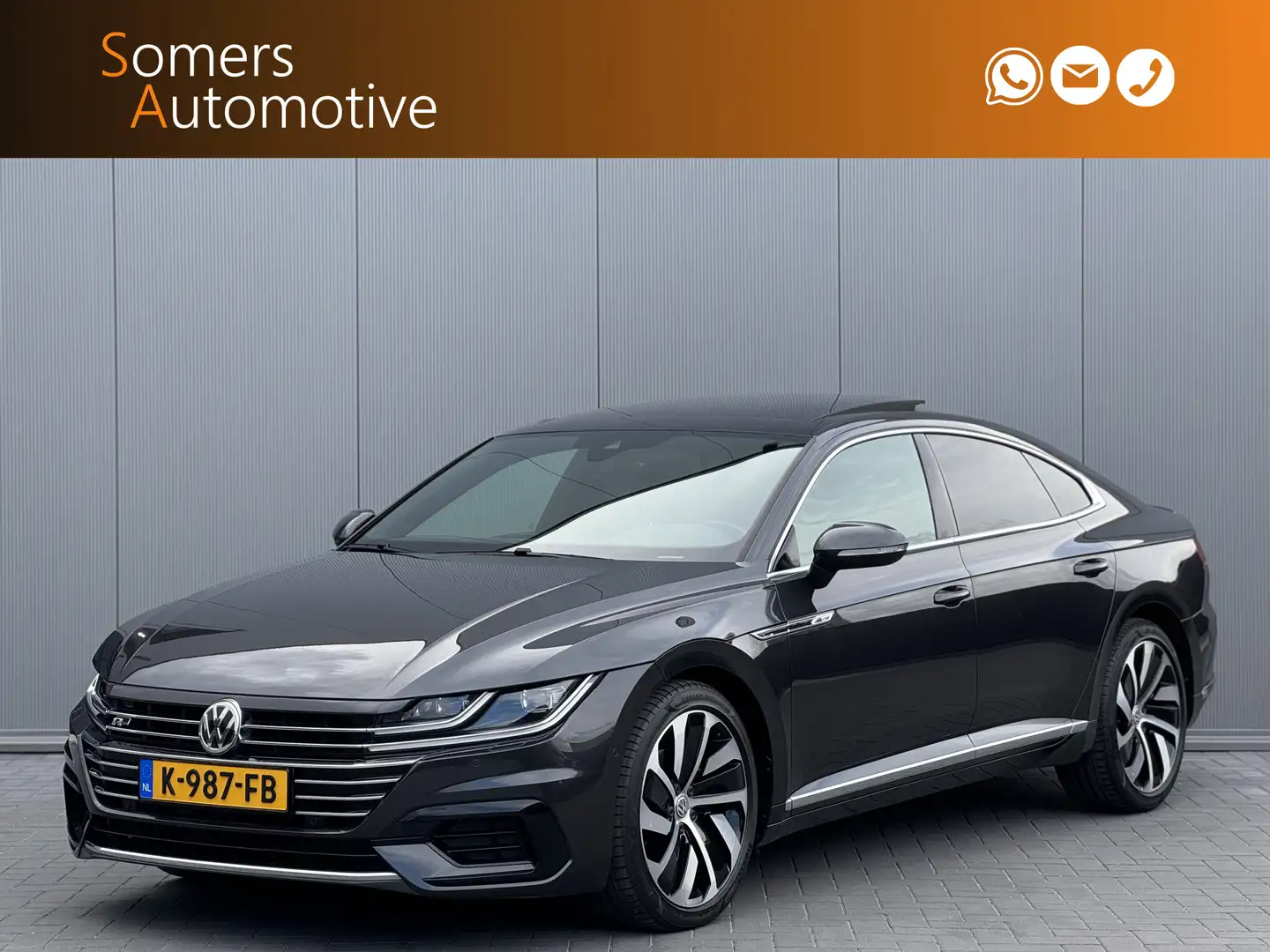 Volkswagen Arteon 2.0 TSI R-Line | Panorama | 19" | Adaptive Cruise Gris - 1