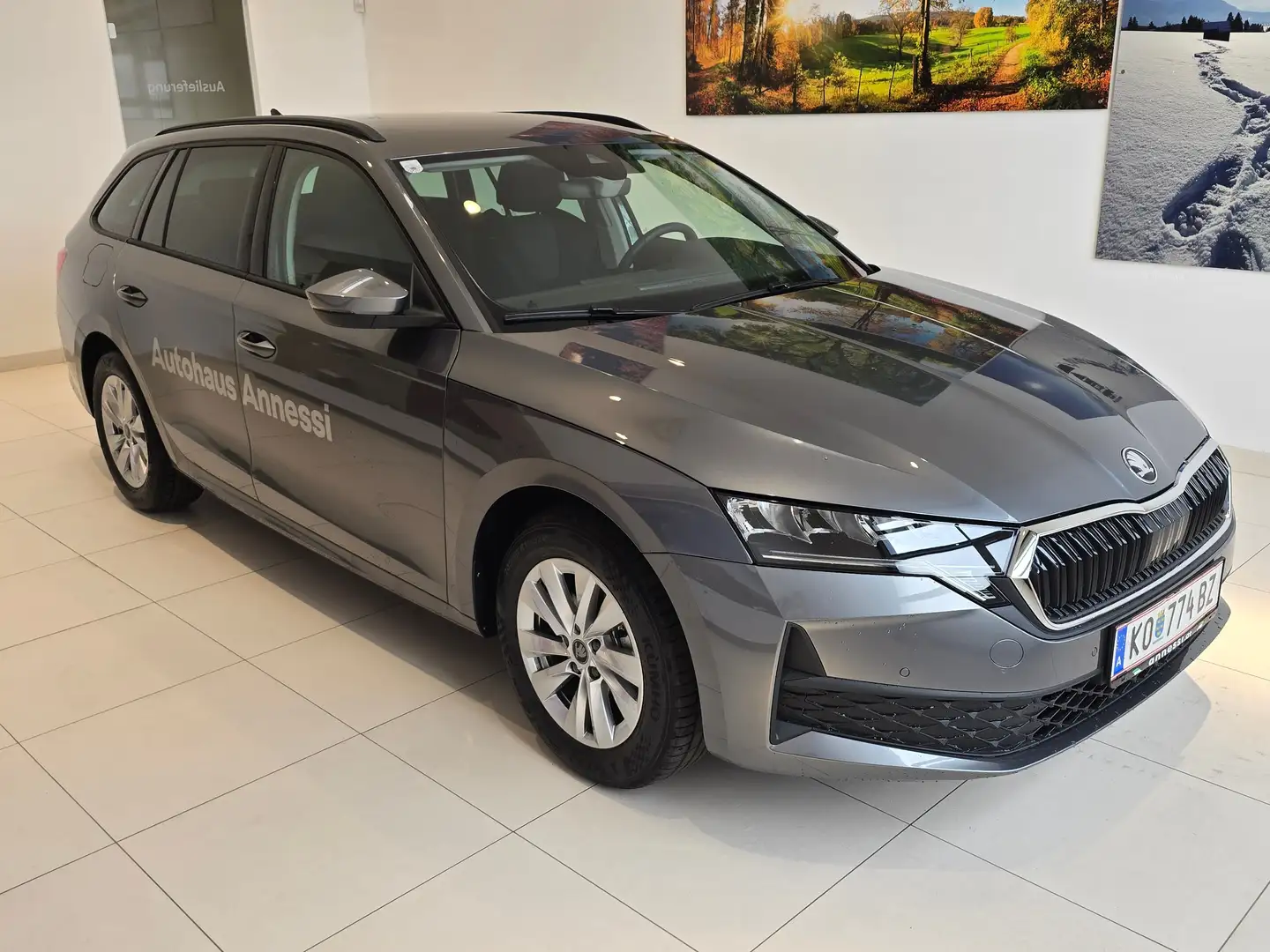 Skoda Octavia Combi Essence TSI Grau - 1