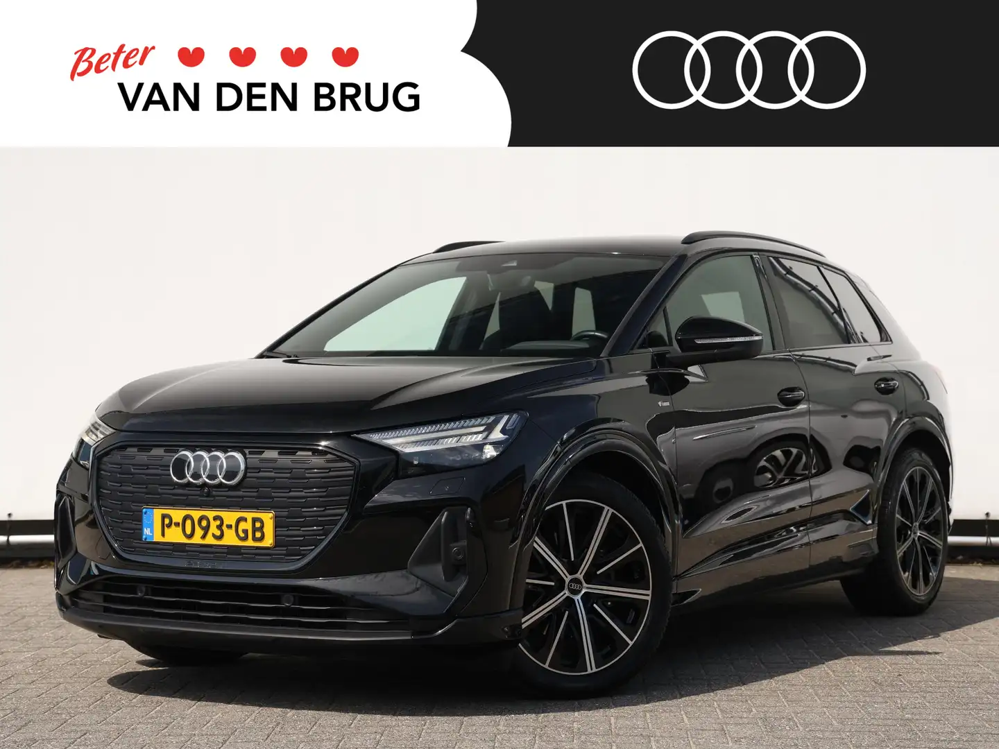Audi Q4 e-tron 35 Launch edition S Competition 55 kWh 170pk | Cam Zwart - 1
