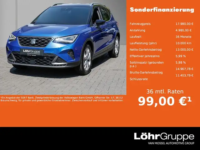 Seat Arona main image