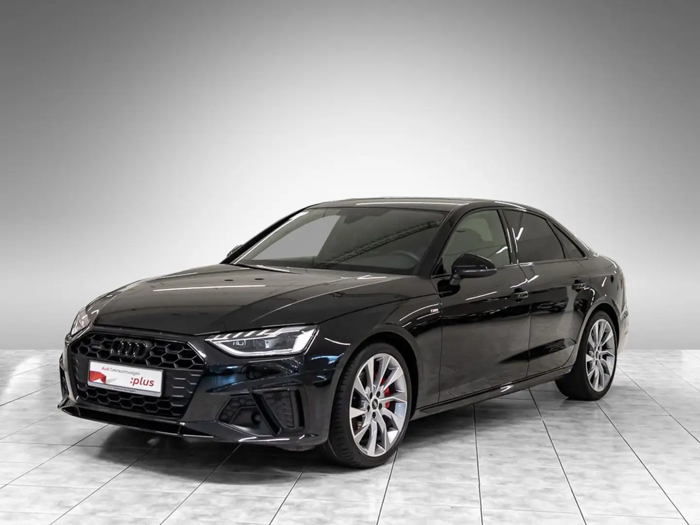 Audi A4 S line 40 TDI quattro S tronic Noir - 2