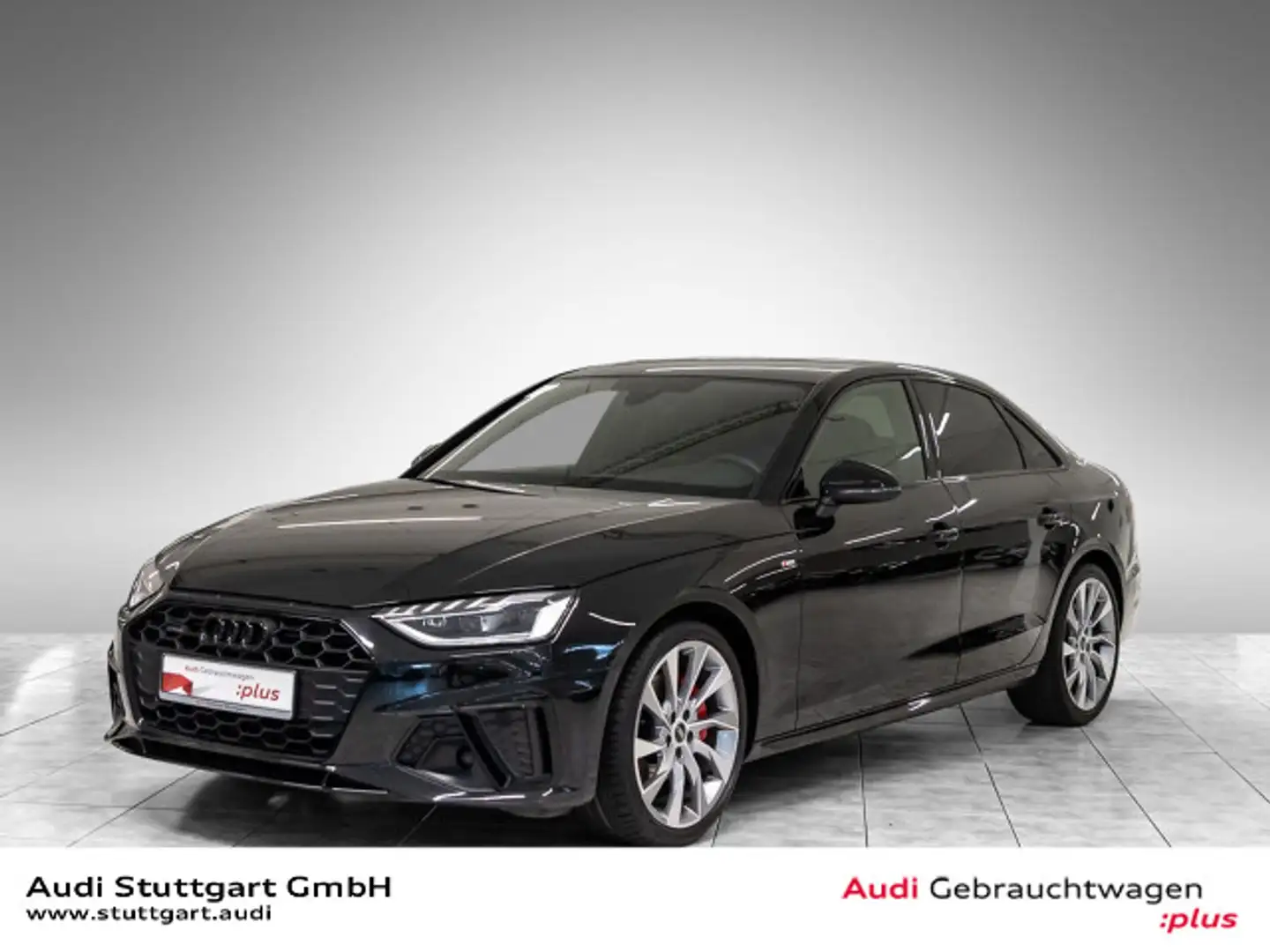 Audi A4 S line 40 TDI quattro S tronic Noir - 1