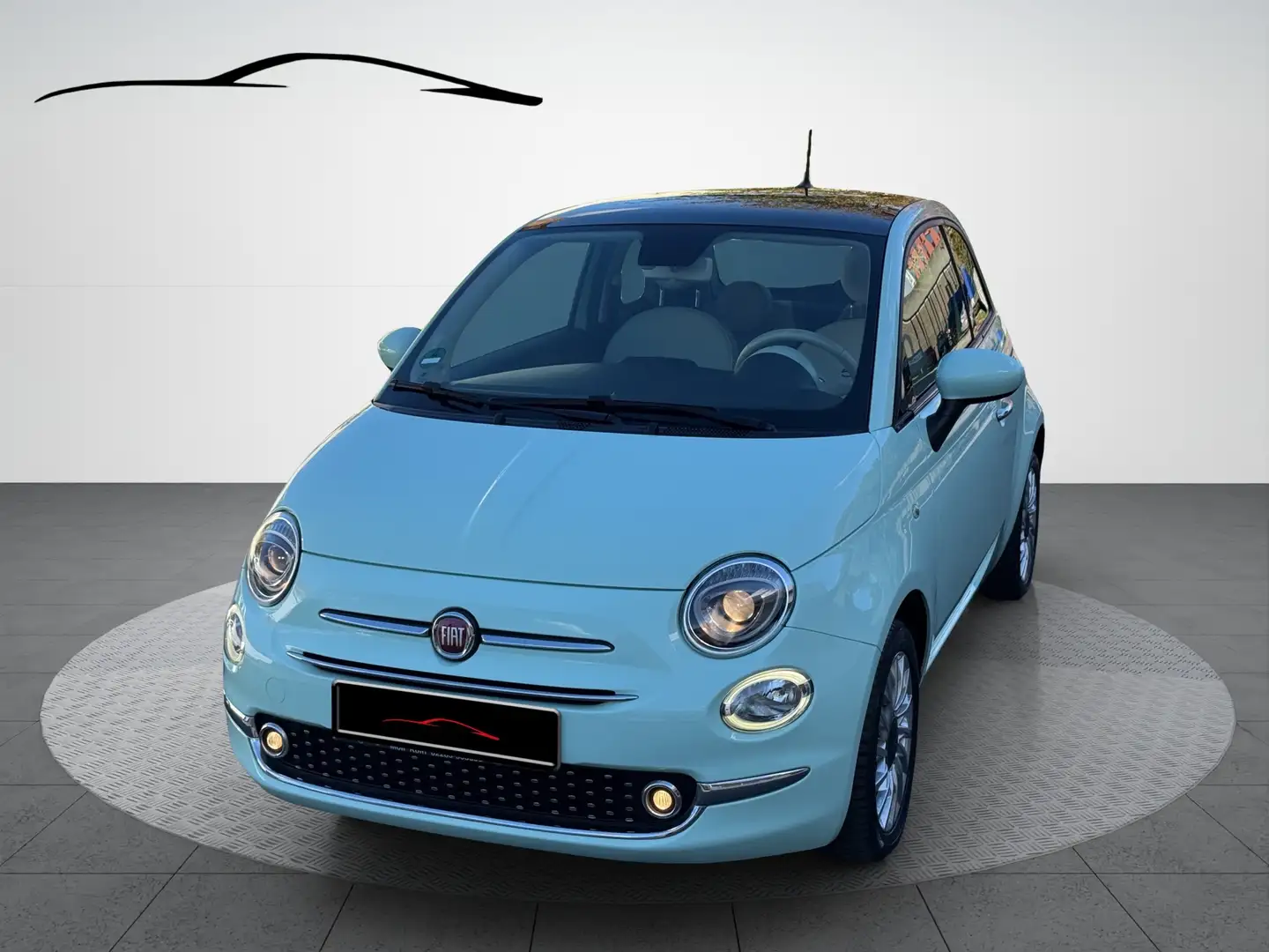 Fiat 500 Lounge / PANORAMA / KLIMA / NAVI / GARANTIE Grün - 1