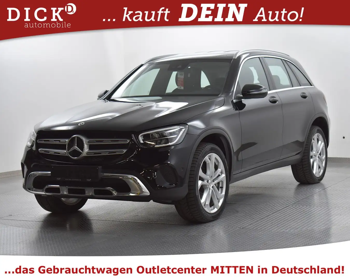 Mercedes-Benz GLC 300 de 4M STANDHZ+AHK+KAMER+NAV+LED+SHZ+20" Schwarz - 2