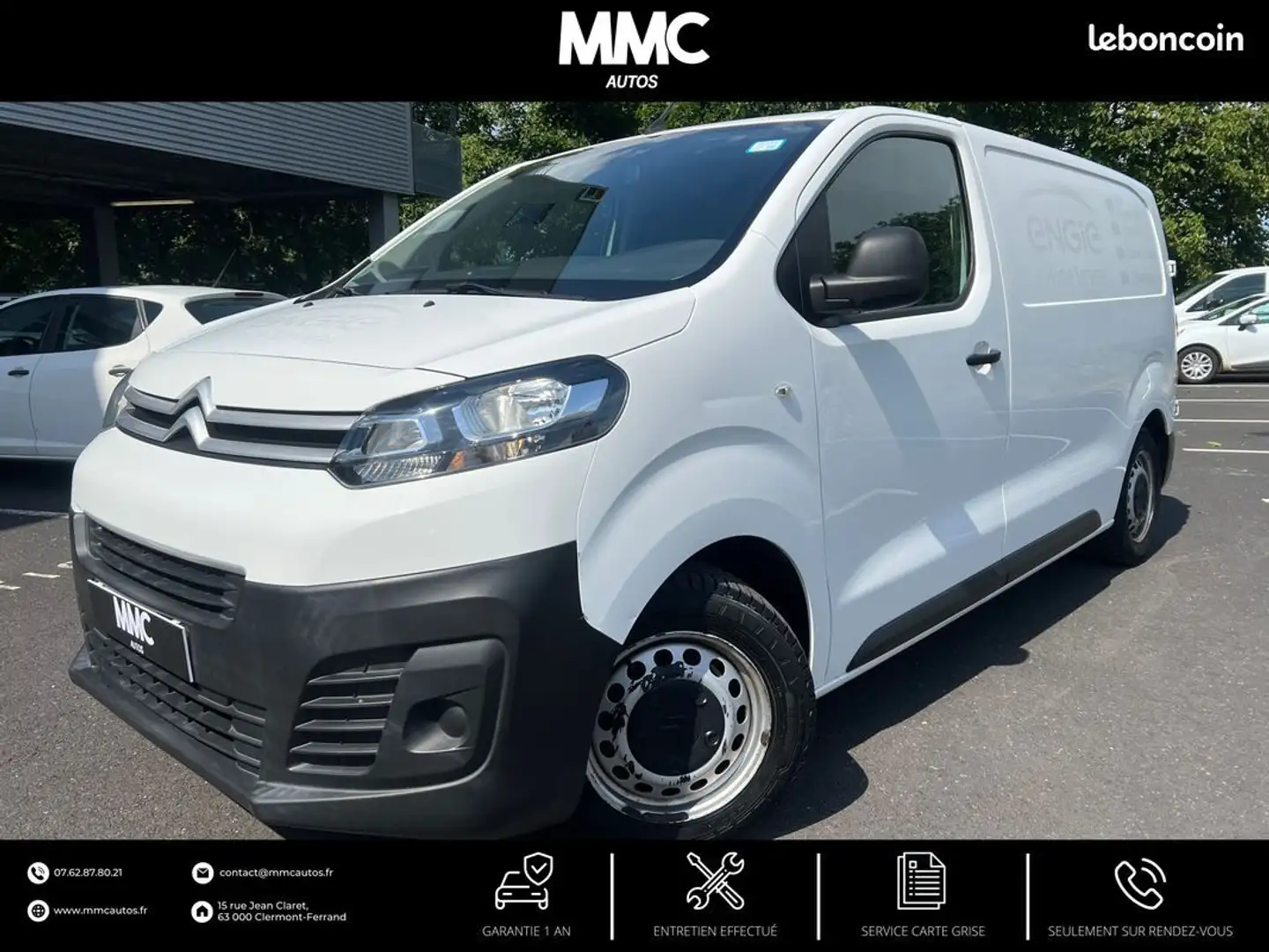 Citroen Jumpy FG M 1.6 BlueHDi Club- DISTRI NEUVE- TVA RÉCUPÉRAB Blanc - 1