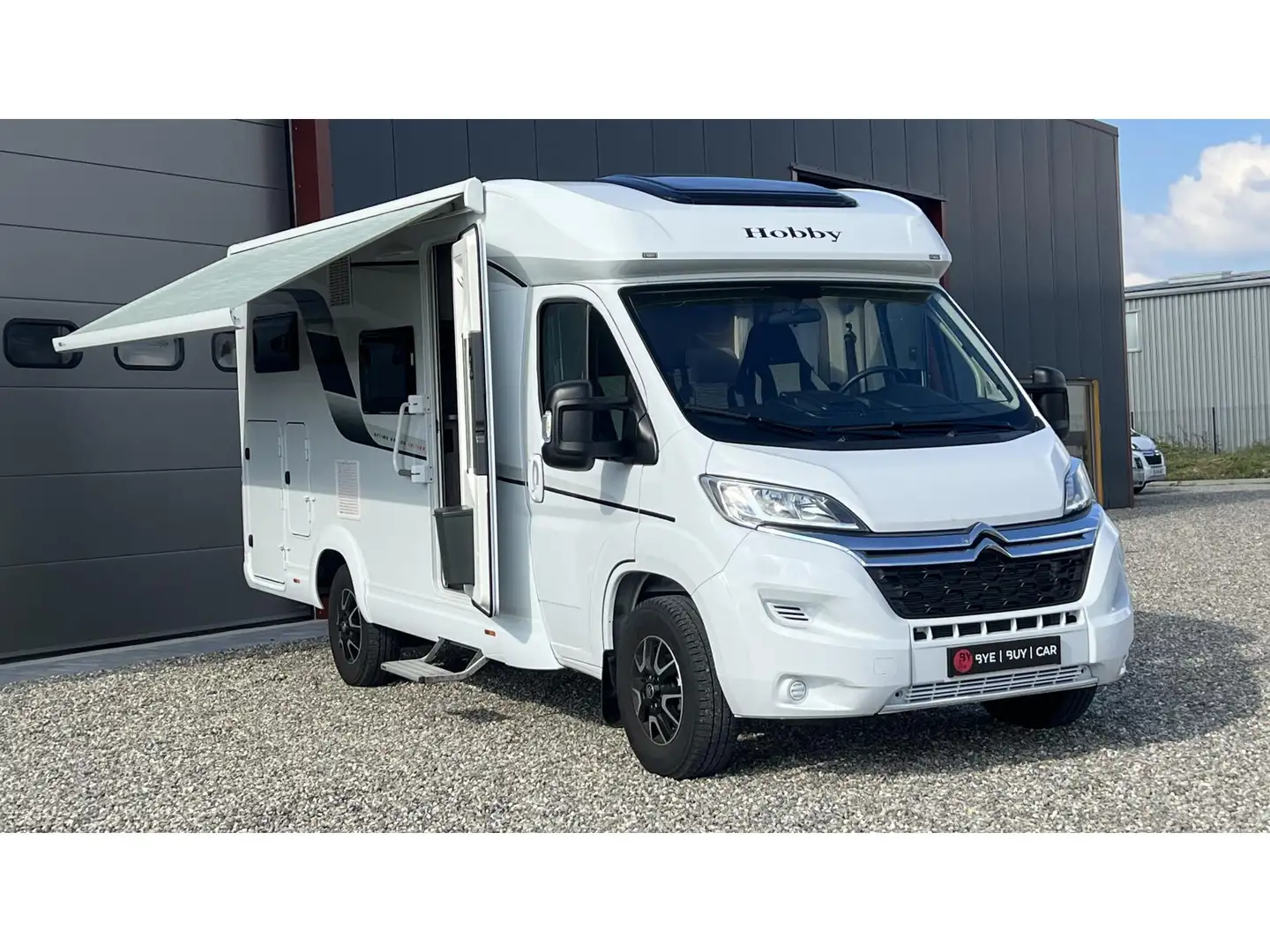 Citroen Jumper 2.2 BlueHDi 140 HOBBY V68GE OPTIMA ONTOUR EDITION - GARANTIE 12 MOIS Blanc - 1