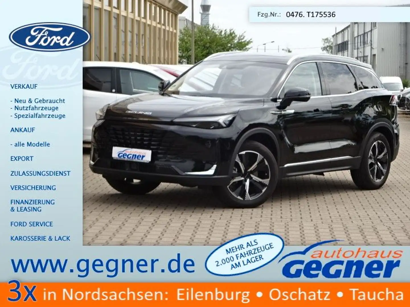 BAIC Beijing X75 177PS Autm. Leder Pano Belüftung Zwart - 1