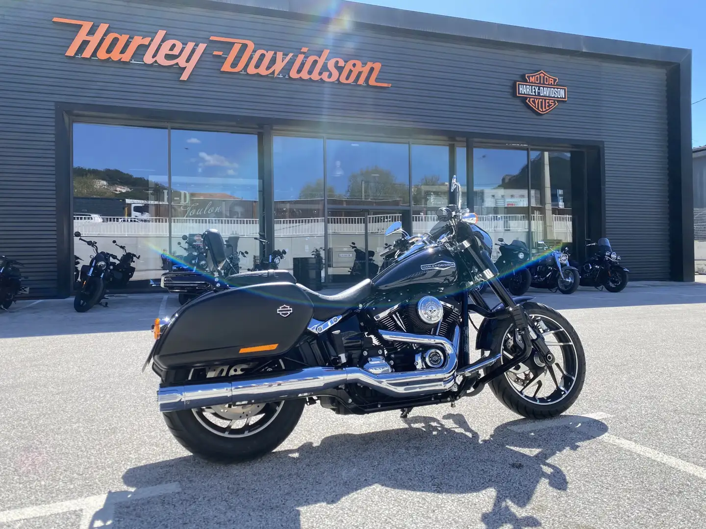 Harley-Davidson Sport Glide Azul - 1