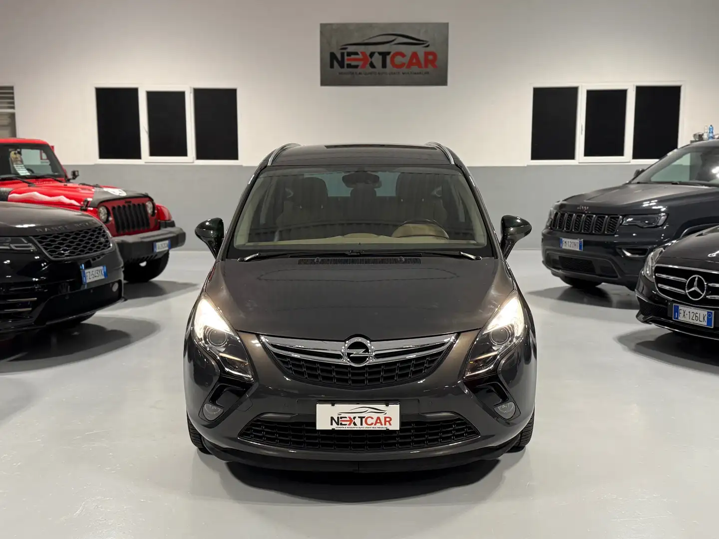 Opel Zafira Tourer 1.6 Metano ecoM 7 POSTI! Grigio - 2