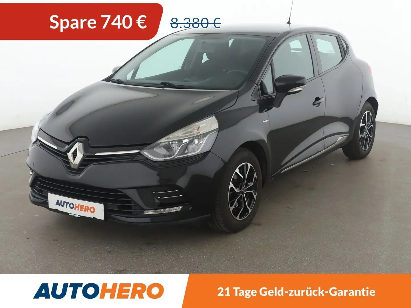 Renault Clio 1.2 Limited *TEMPO*ALU*KLIMA*GARANTIE* Schwarz - 1