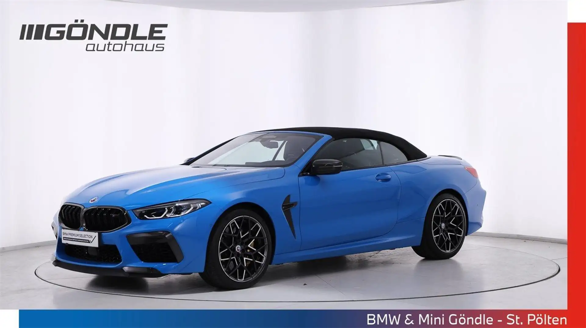 BMW M8 Bleu - 1