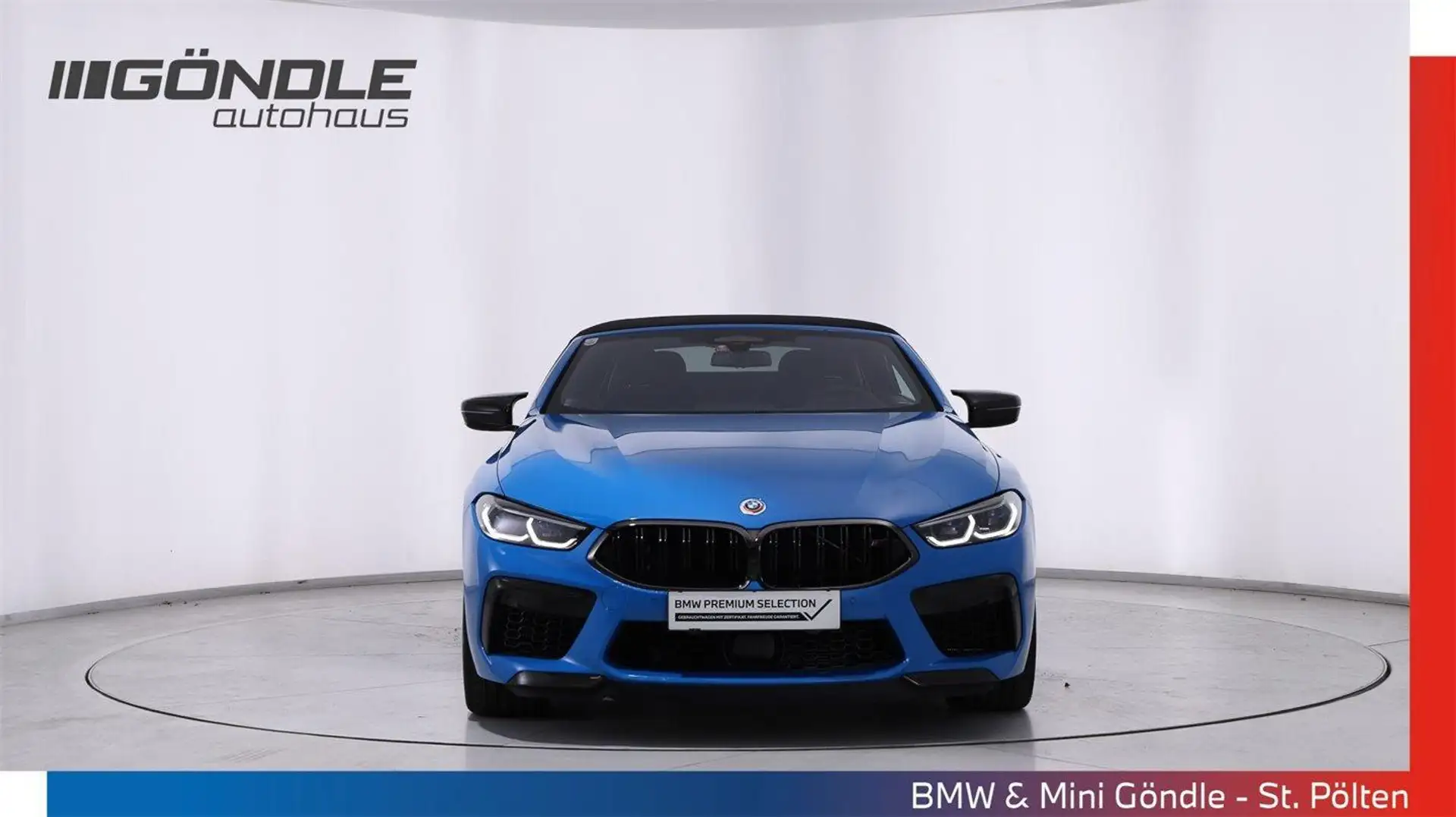 BMW M8 Blauw - 2
