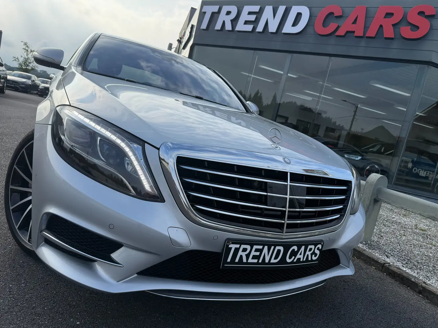 Mercedes-Benz S 350 d AUT.9G-TRONIC PACK AMG TOIT PANO BURMESTER AMBI Argent - 1