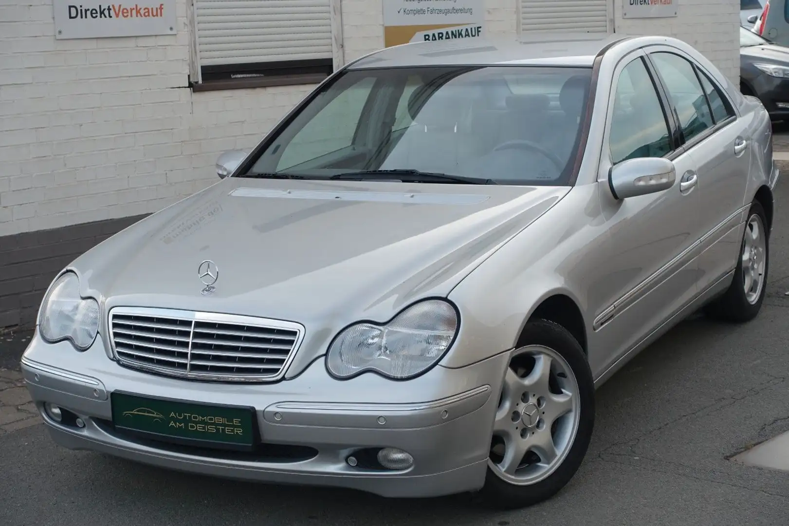 Mercedes-Benz C 200 Lim. C 200 Kompressor*NAVI*LEDER*SHZ*78.105KM*AU Argent - 2
