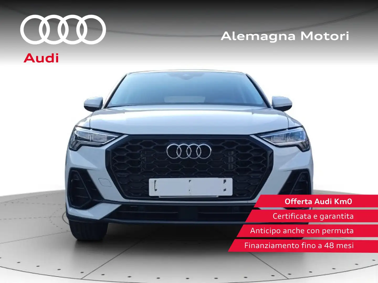 Audi Q3 sportback 45 1.4 tfsi e business plus s-tronic Blanc - 2