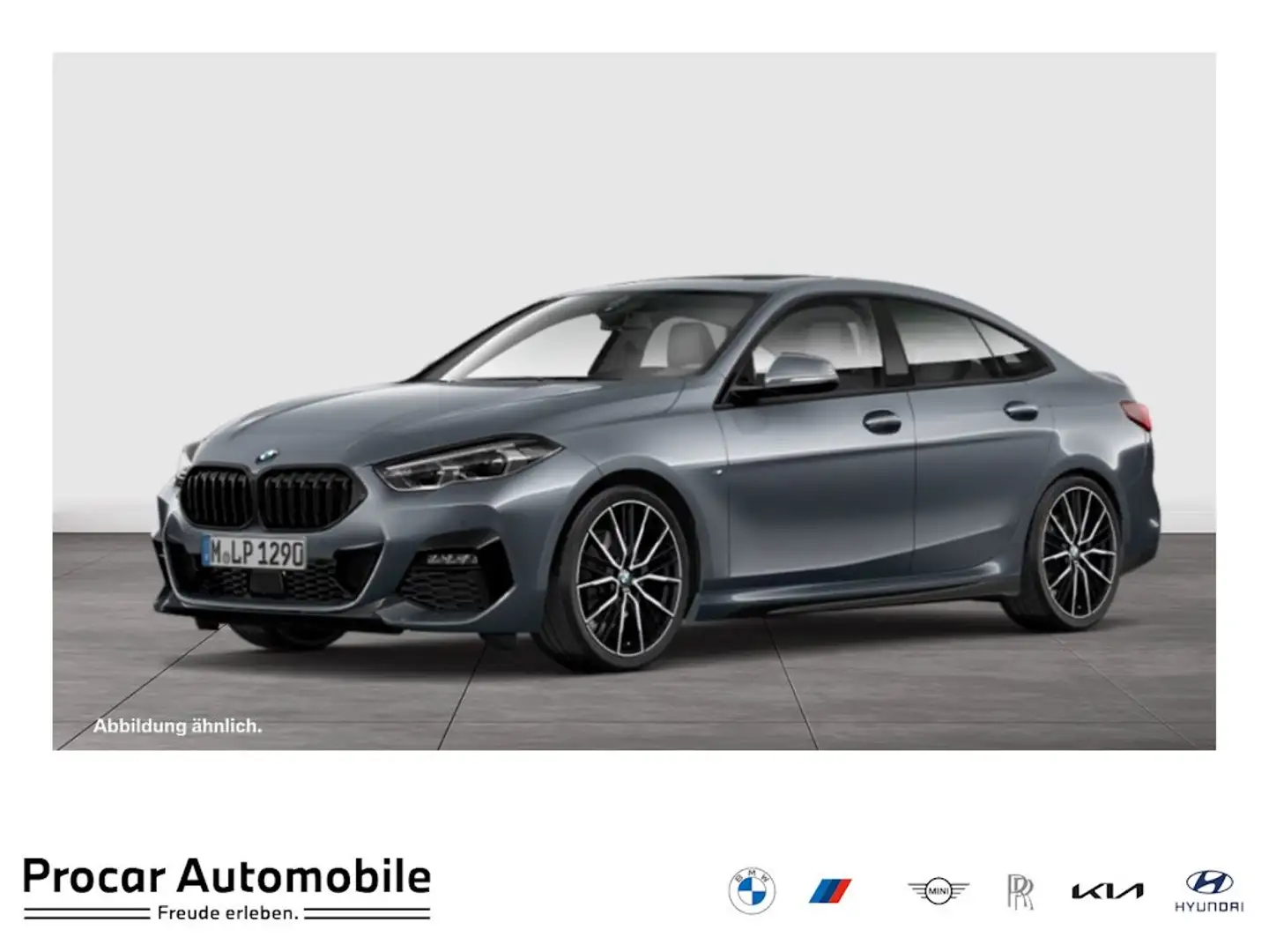 BMW 220 d xDrive Gran Coupé M Sport Aut. HUD PANO AHK RFK Grau - 1