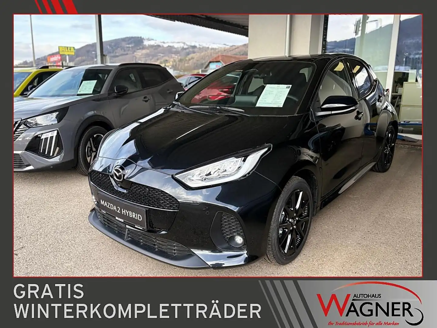 Mazda 2 Mazda2 Hybrid Homura Aut. Schwarz - 1