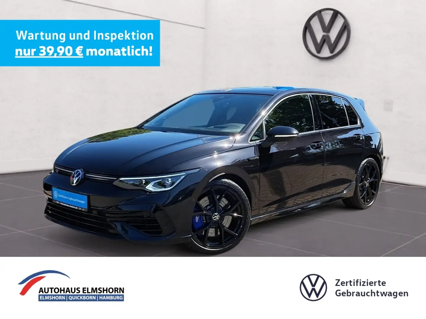 Volkswagen Golf R Performance 2.0 TSI 4Motion DSG PANO MATRIX KAM H Negro - 1