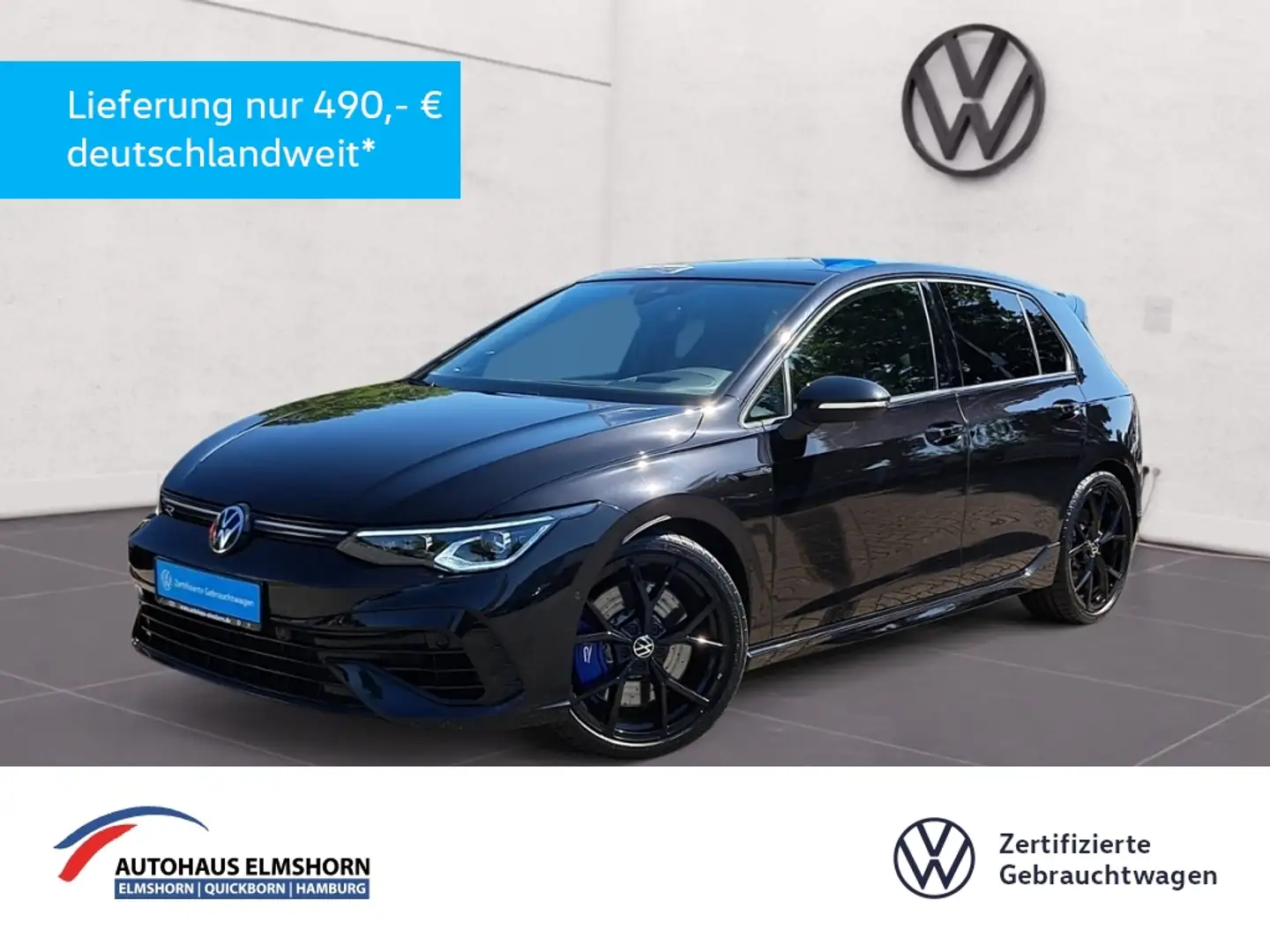 Volkswagen Golf R Performance 2.0 TSI 4Motion DSG PANO MATRIX KAM H Schwarz - 1