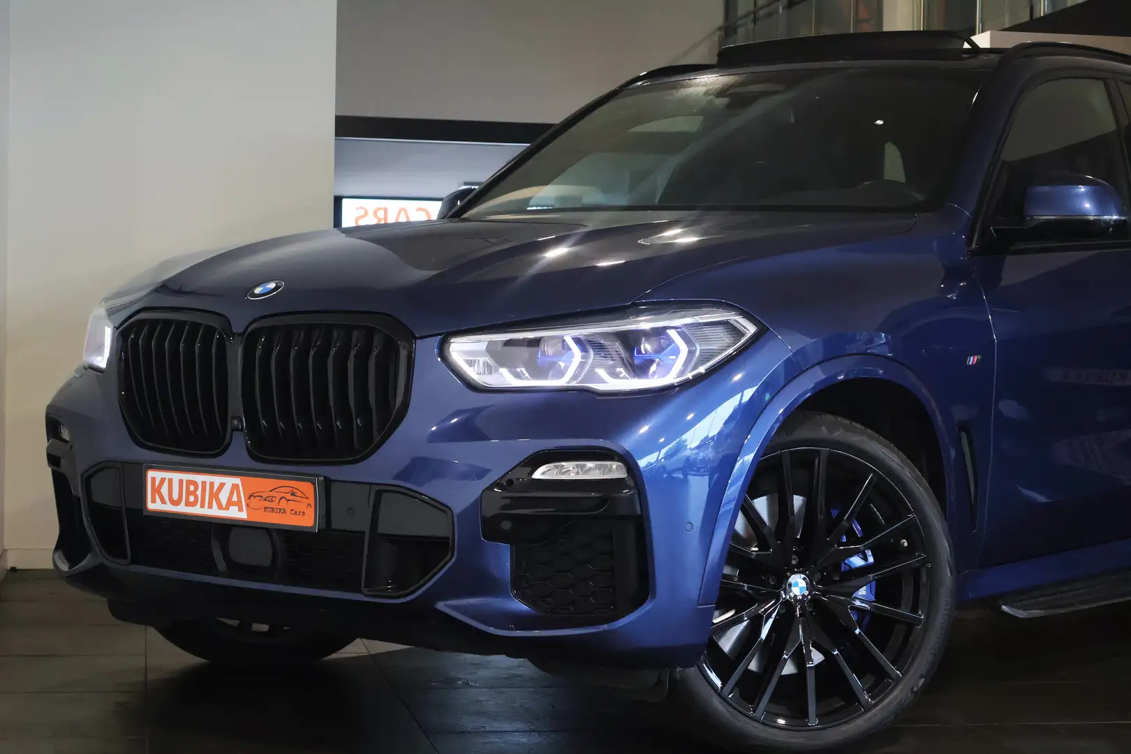 BMW X5 M M50i *BTW* Pano ACC 360C Head-Up Keyless Laser 12M Bleu - 2