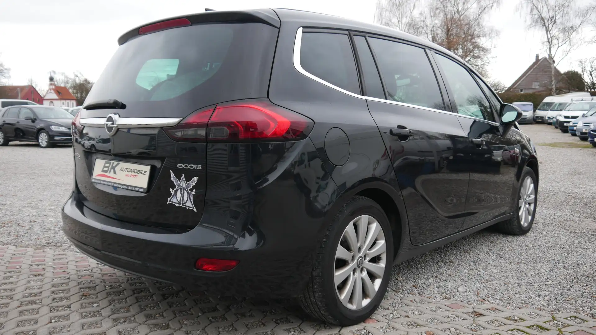 Opel Zafira Tourer 1.6 CDTI Xenon Turbo neu Navi Klimaaut Sitzheizung Noir - 2