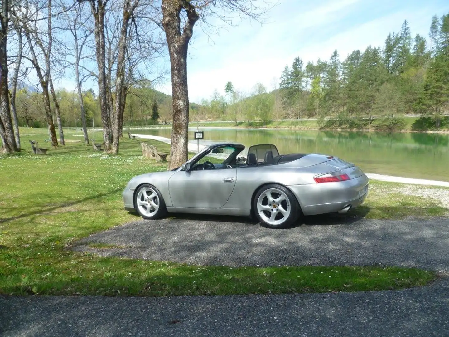 Porsche 996 911 Carrera Cabrio Silber - 1