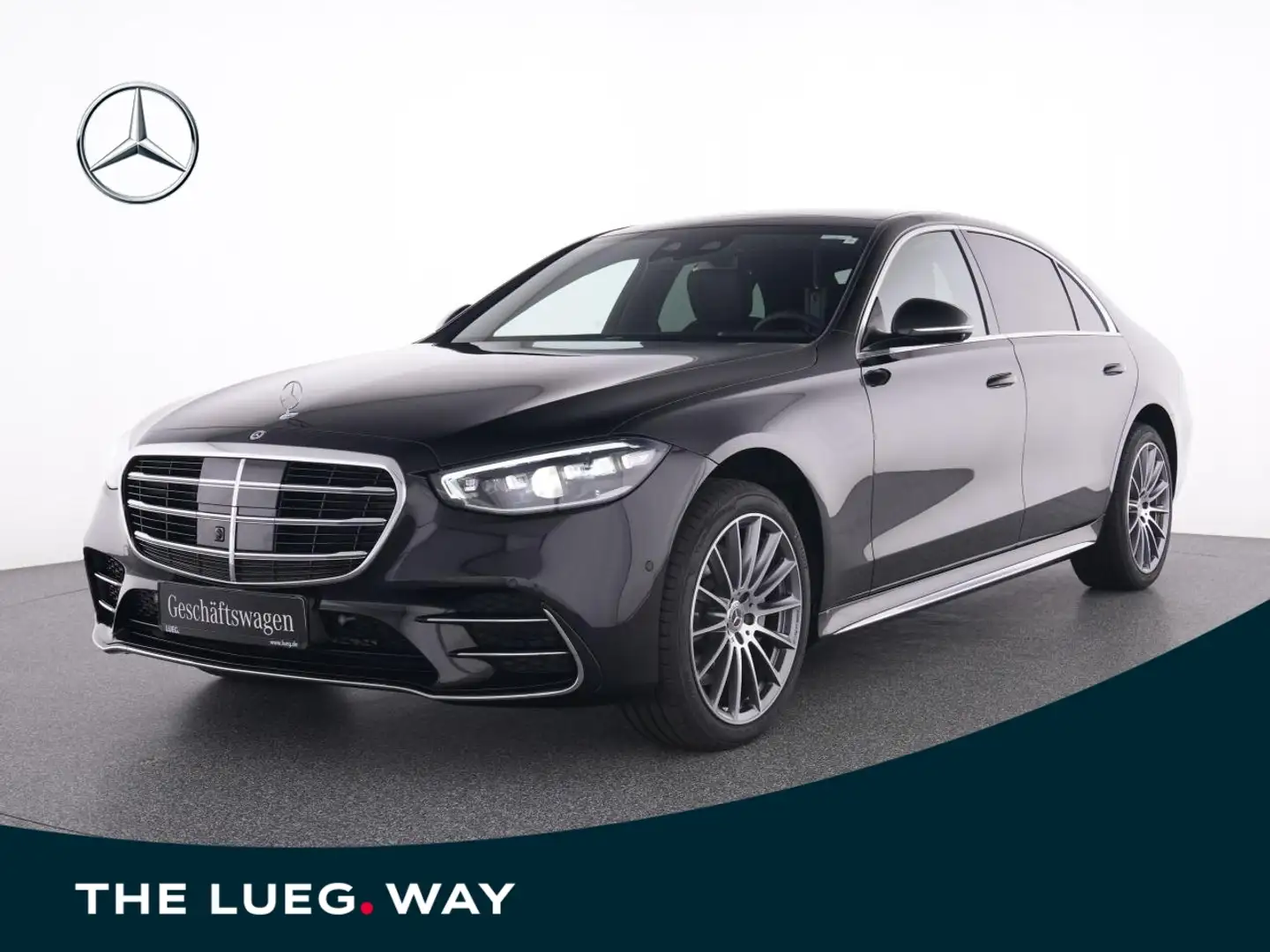 Mercedes-Benz S 450 d 4M L AMG+20"+STANDHZG+HUD+PANO+BURMESTER Noir - 1