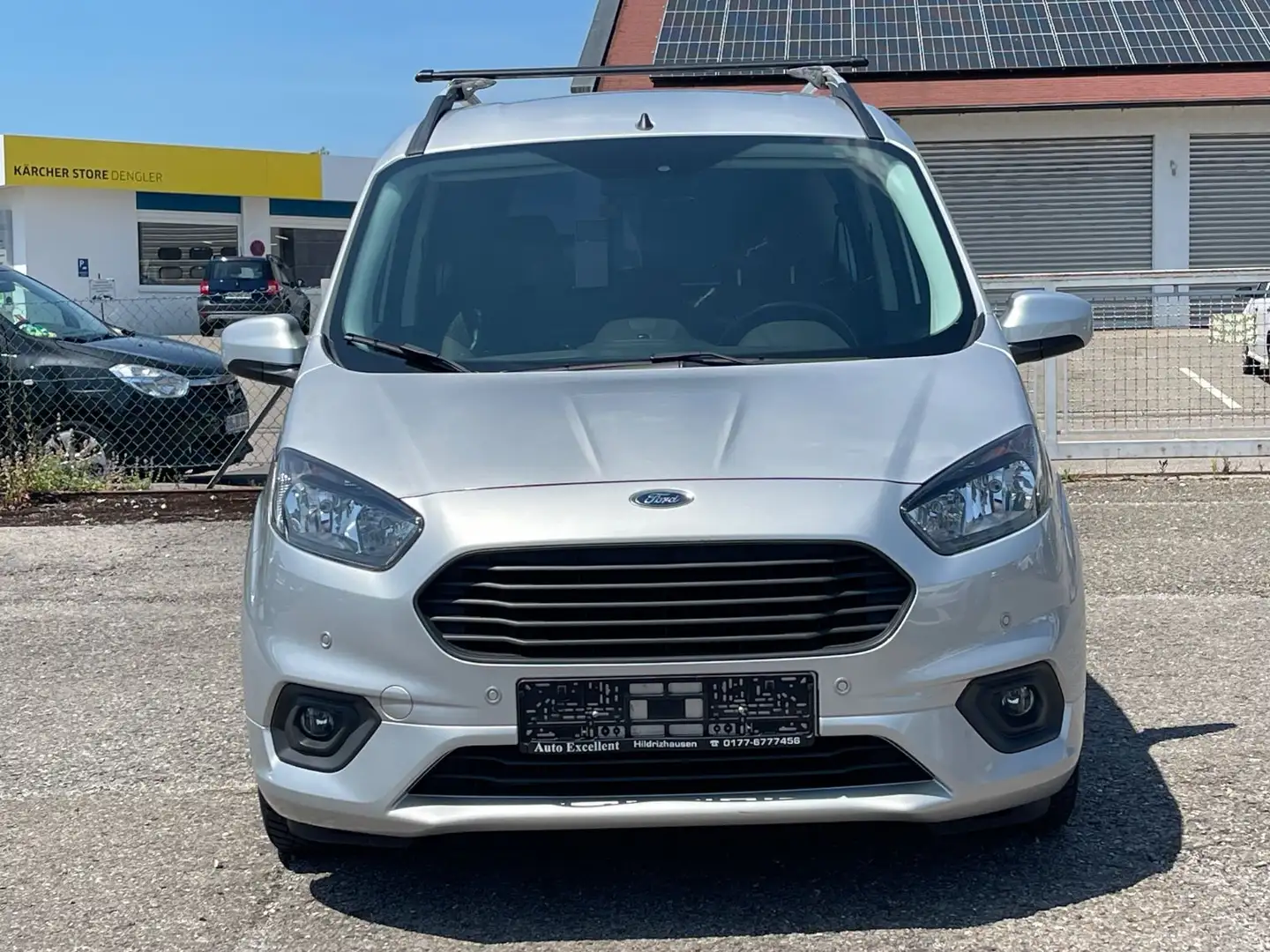 Ford Tourneo Courier Trend°TEMPOMAT°EINPARKHILFE° Srebrny - 2