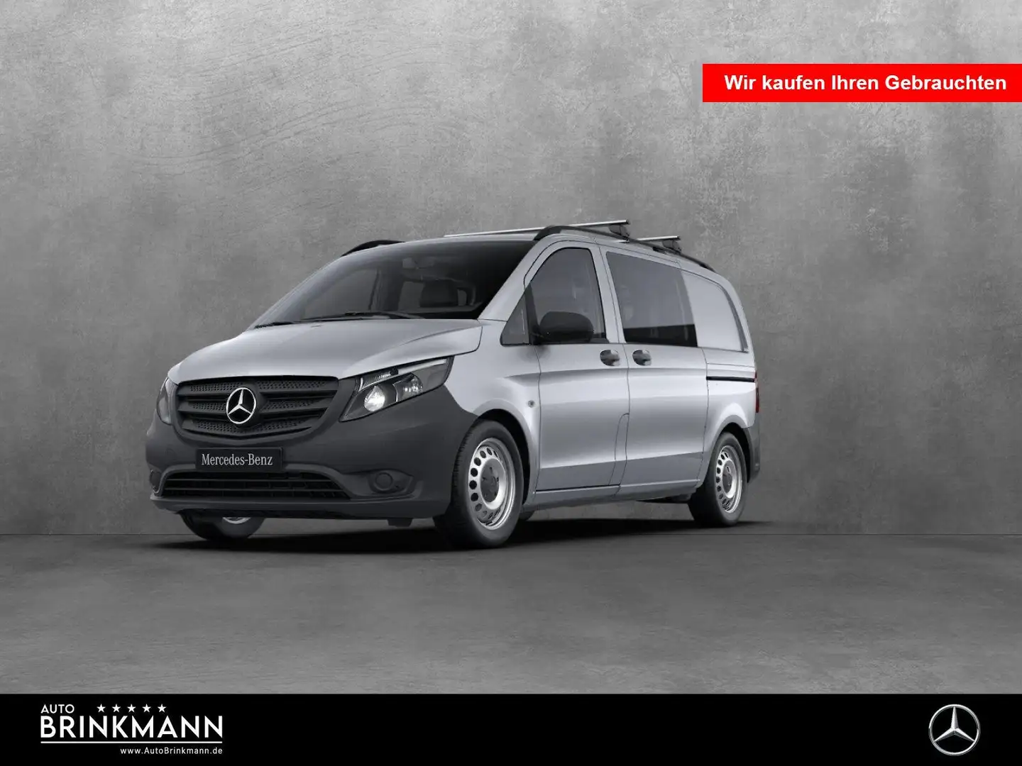 Mercedes-Benz Vito Vito 114 CDI 4x4 Mixto Kompakt SHZ/Allrad Argent - 1