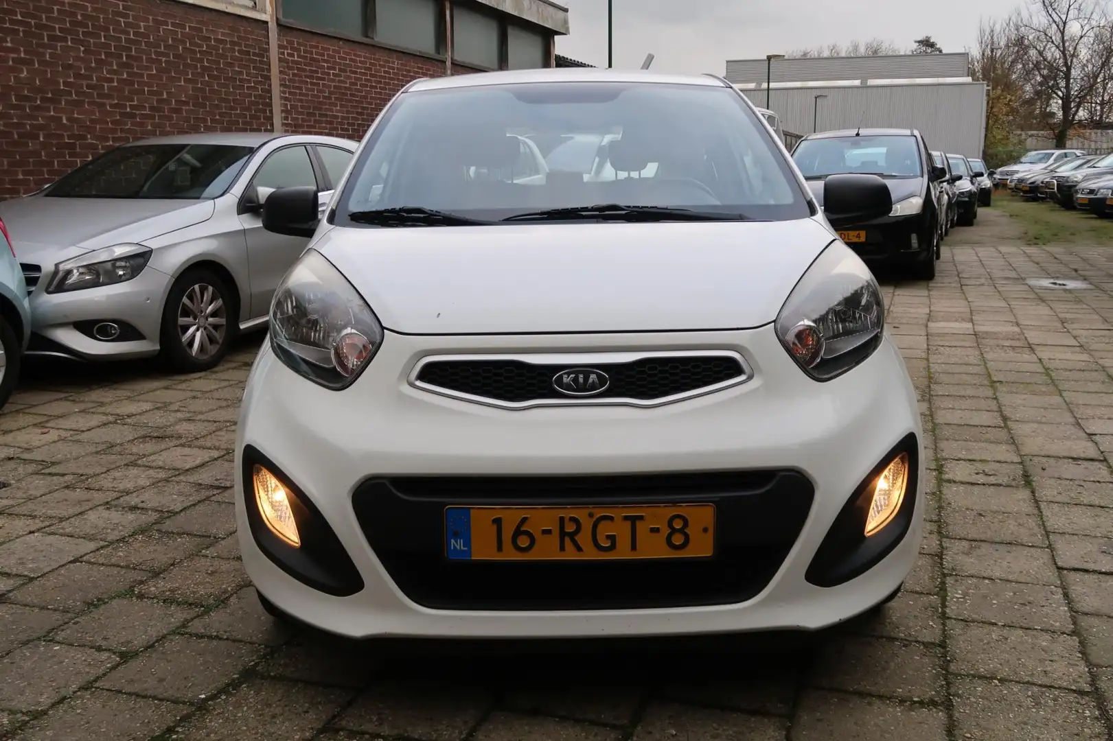 Kia Picanto 1.0 CVVT Airco Blanc - 2