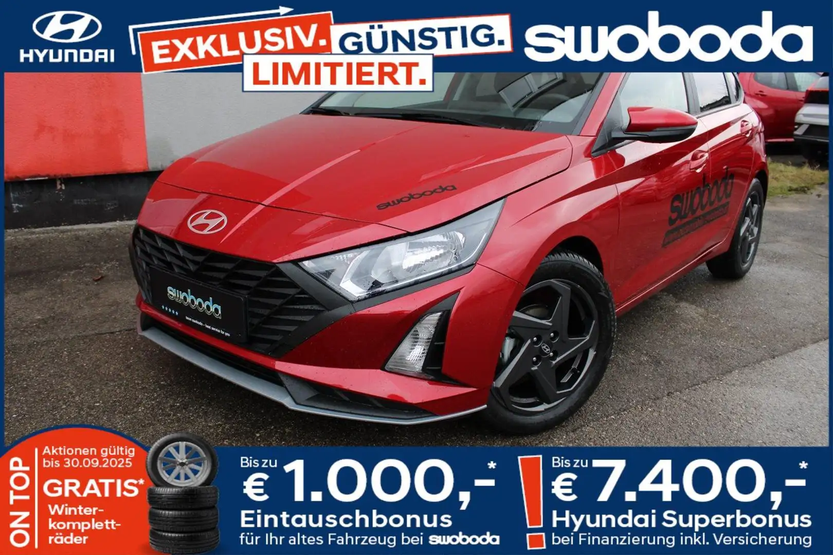 Hyundai i20 (BC3) GO 1.2 MPI b5bg1-P1 Rouge - 1