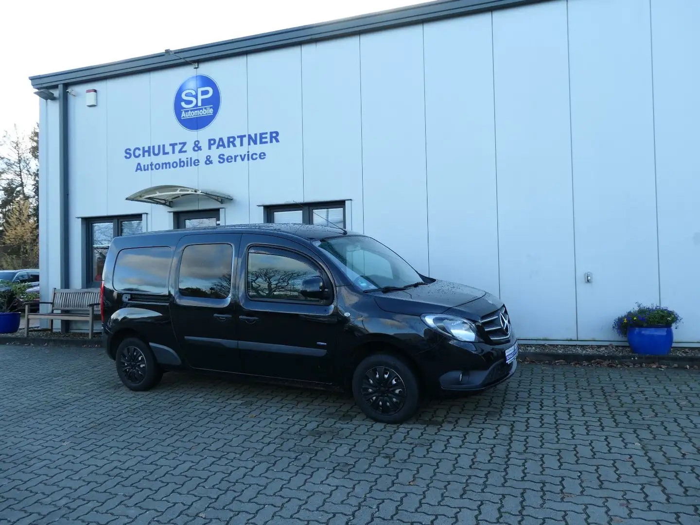 Mercedes-Benz Citan Mixto CDI extralang // AHK, Sitzh., uvm! Negro - 1