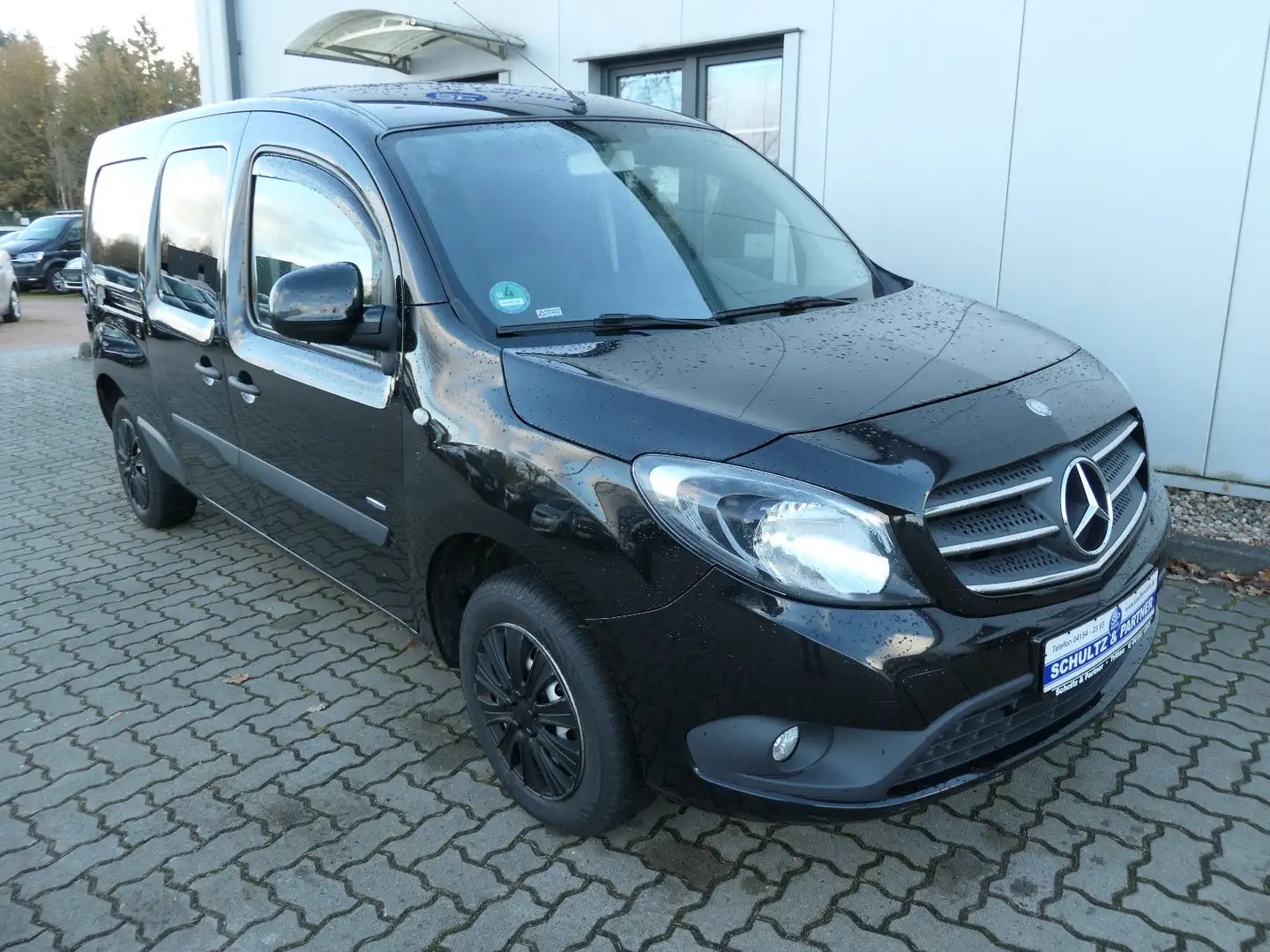 Mercedes-Benz Citan Mixto CDI extralang // AHK, Sitzh., uvm! Negro - 2
