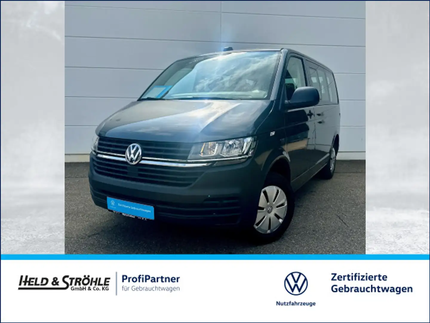 Volkswagen T6.1 Kombi 2.0 TDI KR 9-SITZER NAV SHZ AHK PDC Gri - 1