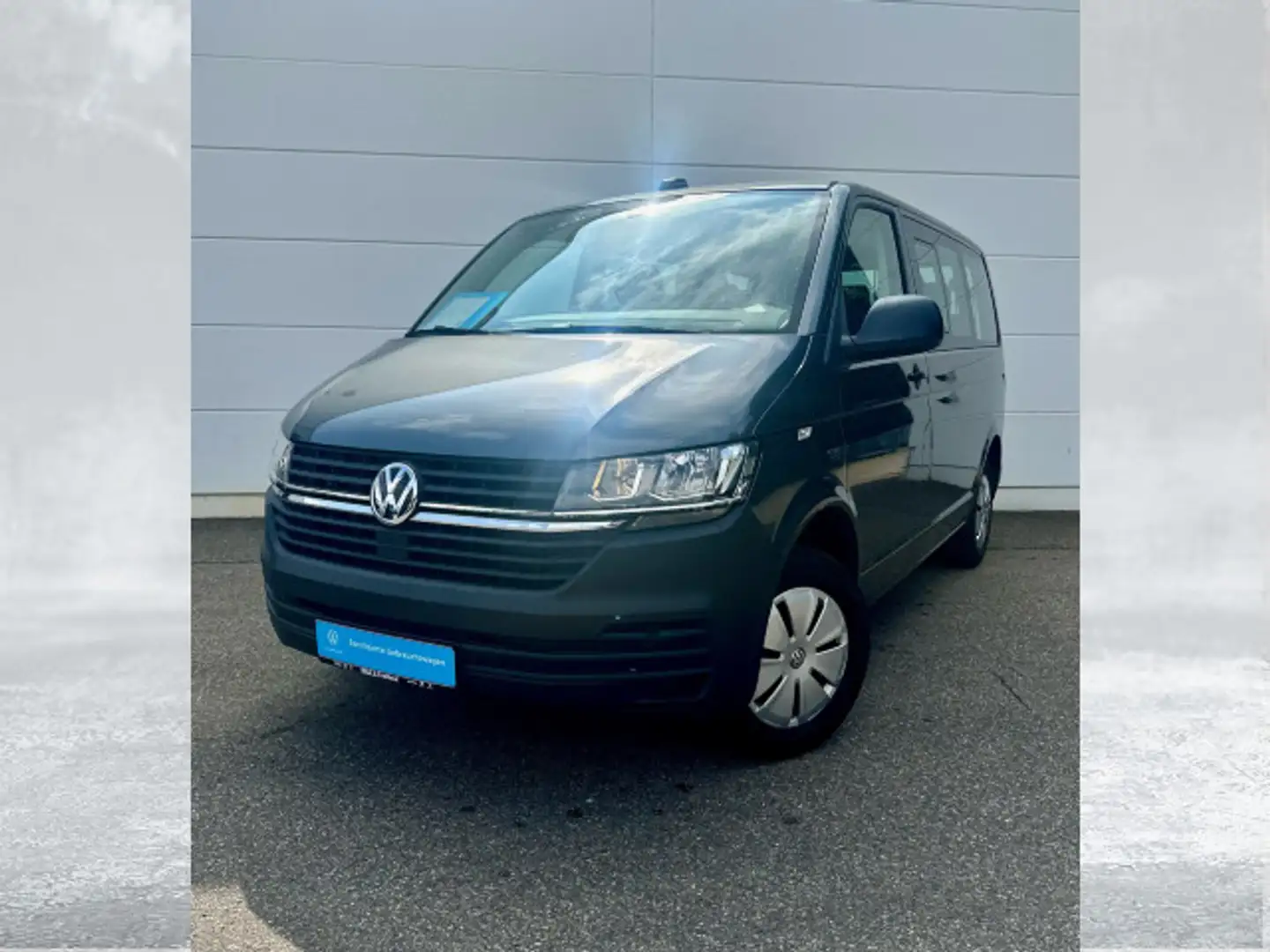 Volkswagen T6.1 Kombi 2.0 TDI KR 9-SITZER NAV SHZ AHK PDC Gris - 2