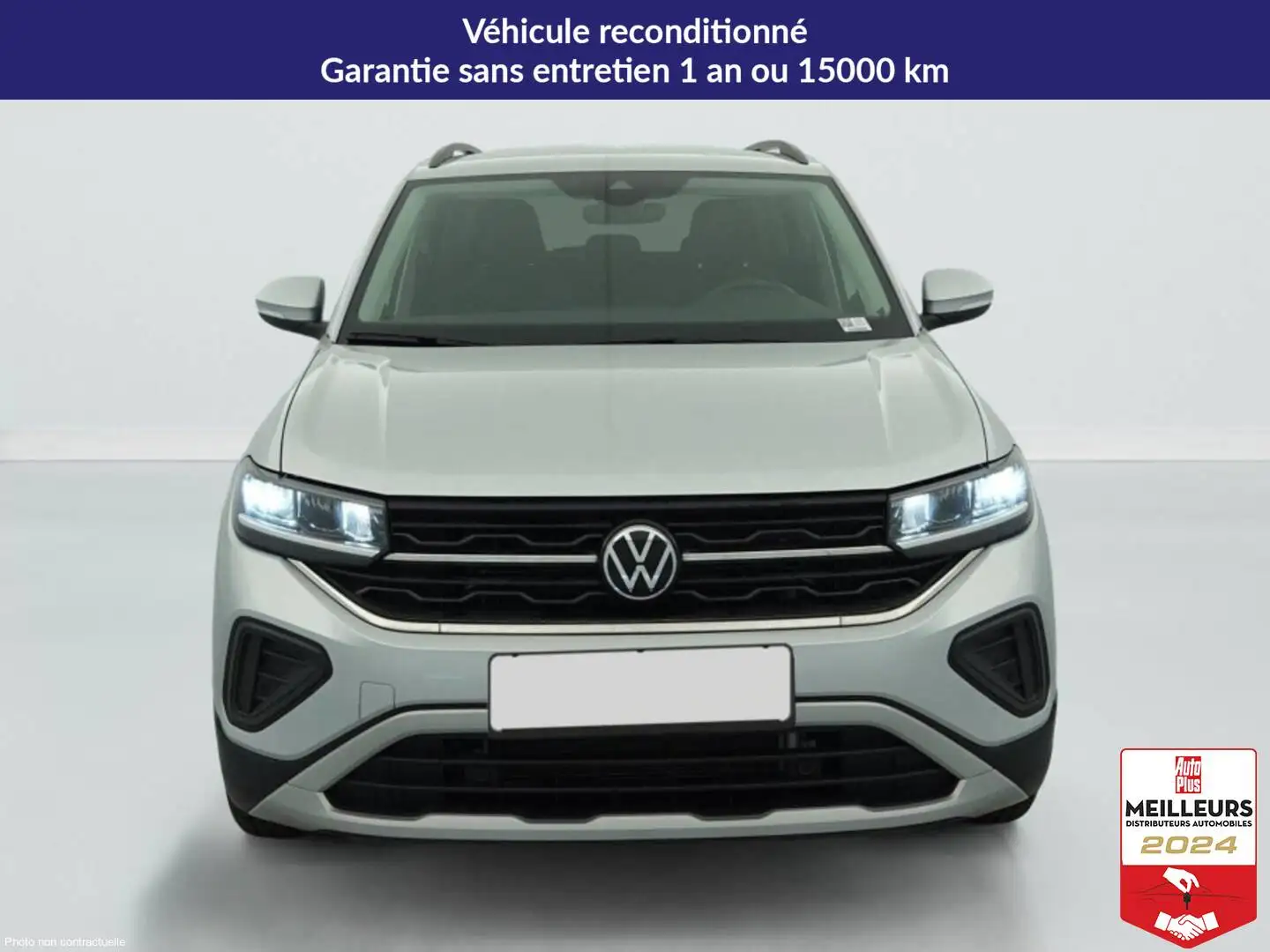 Volkswagen T-Cross 1.0 TSI 116 Start Stop BVM6 Life Blanc - 2