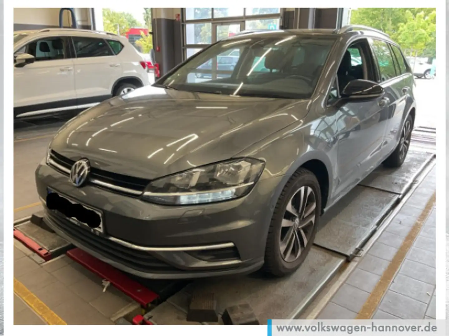 Volkswagen Golf Variant Golf VII Variant 1.6 TDI IQ.DRIVE Navi AHK STHZG Grau - 2