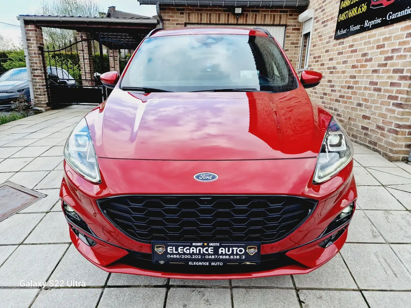 Ford Kuga 2.5 EcoBoost FWD PHEV ST-Line X Full Opt Garantie Rouge - 2