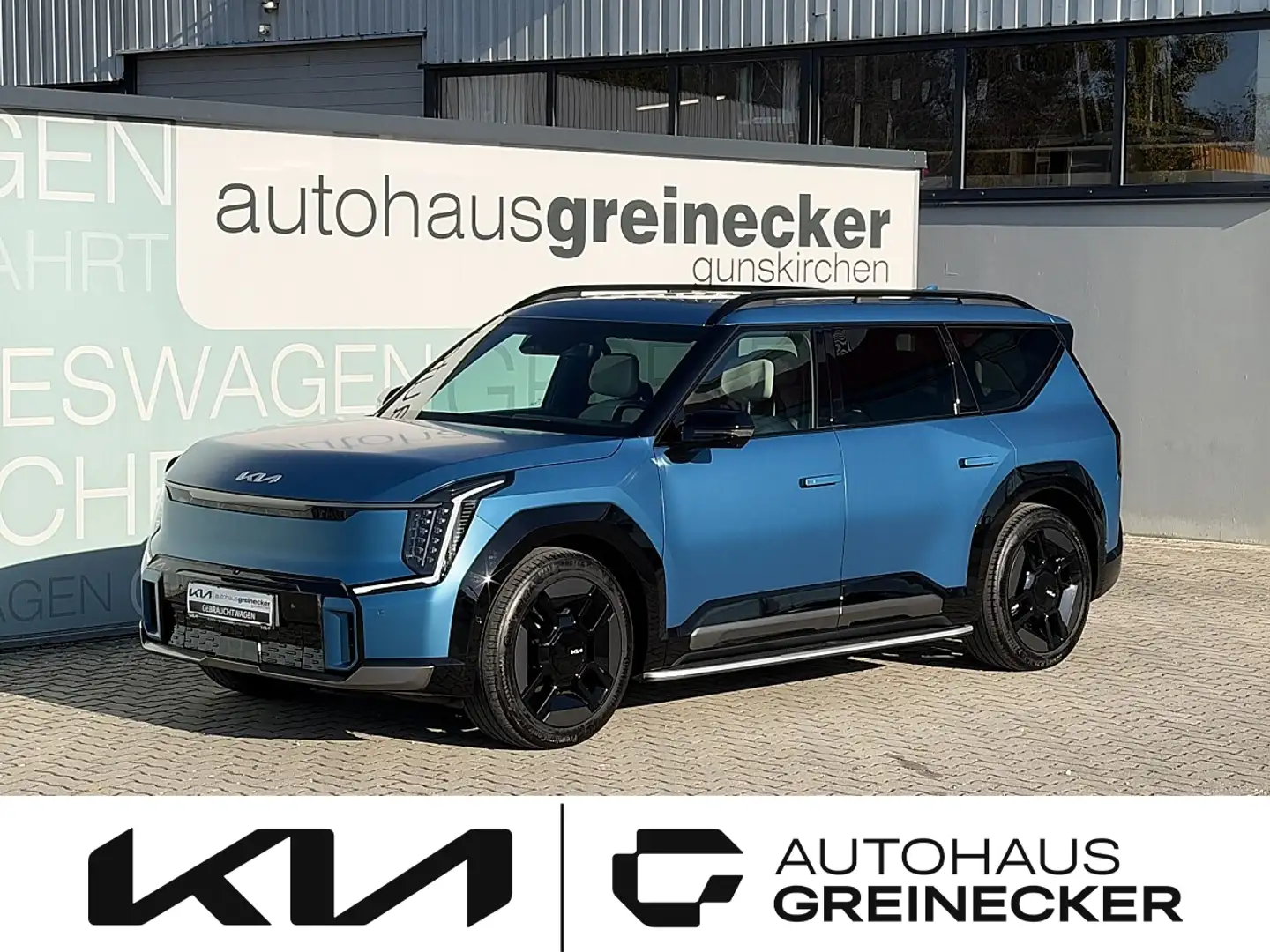 Kia EV9 AWD 99.8kWh GT-Line Aut. - 6-Sitzer - AHV volle... Blau - 1