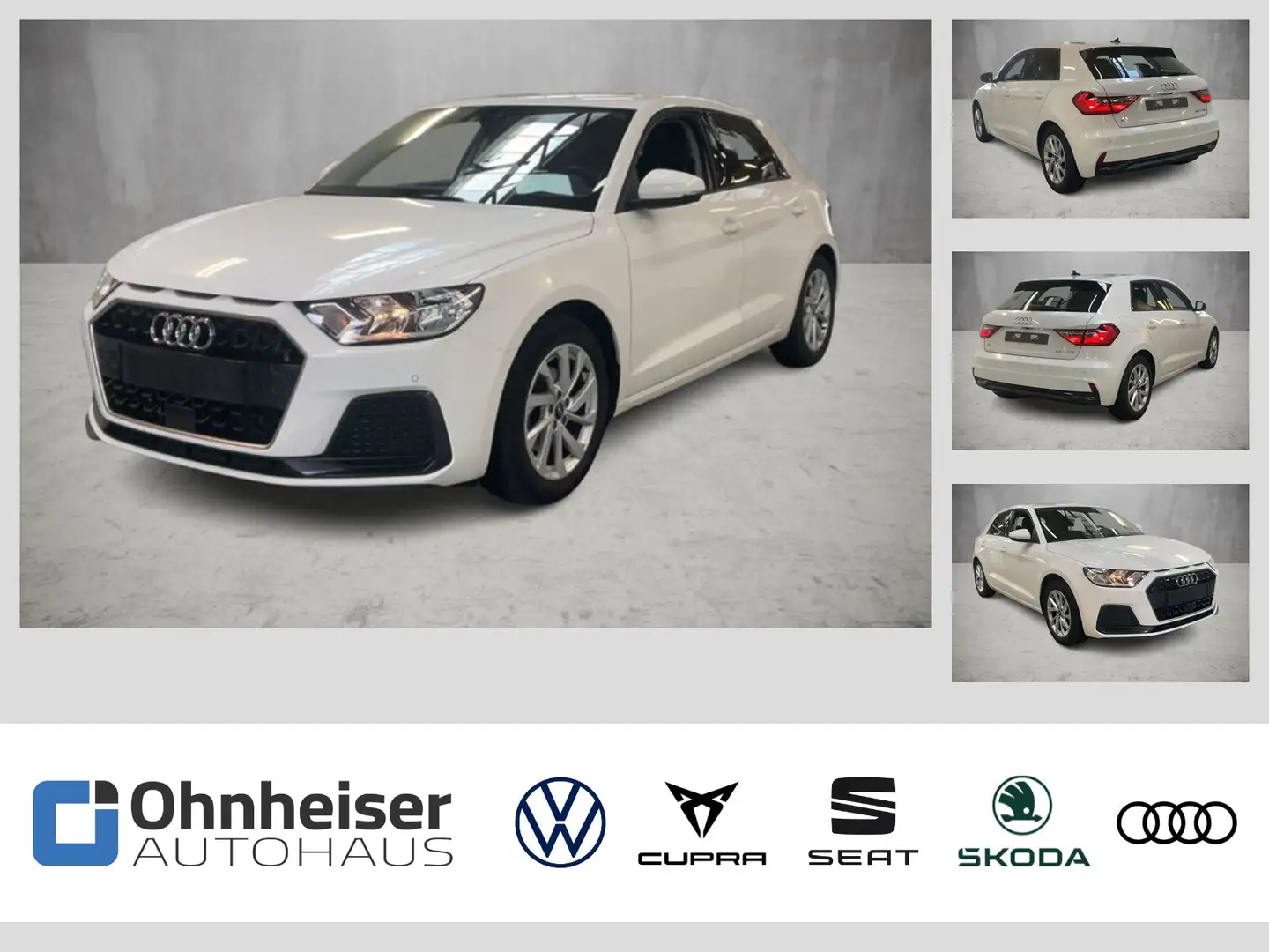 Audi A1 Sportback 30 TFSI SHZ*KAM*GRA*PDC*Klimaautomati Wit - 1
