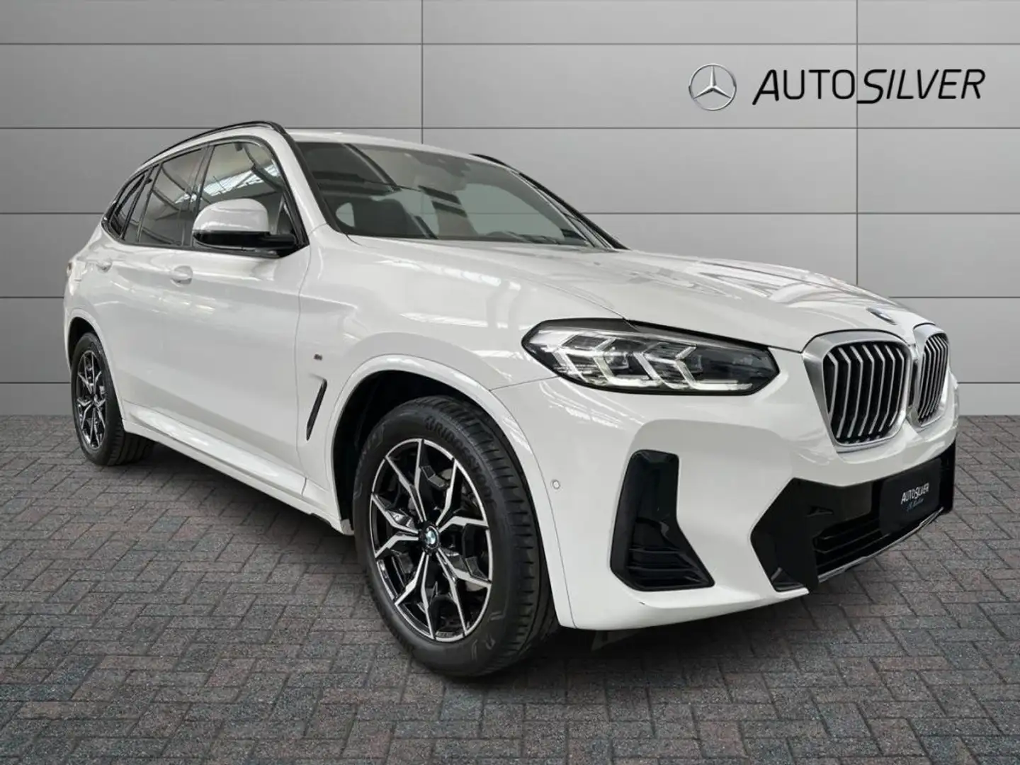 BMW X3 xDrive20d 48V Msport Blanc - 1